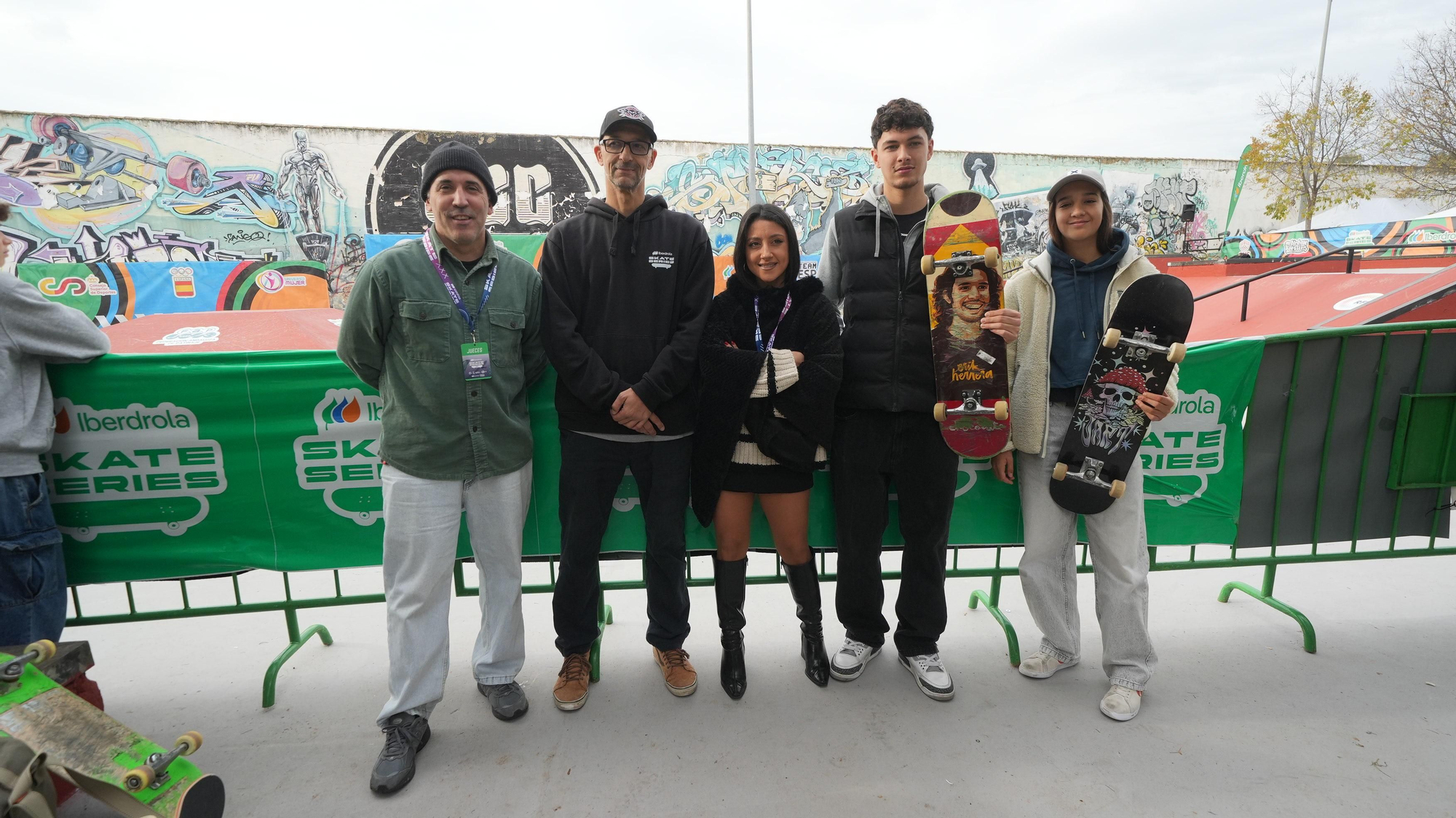 Primera jornada de la Iberdrola Skate Series 2025 en Córdoba