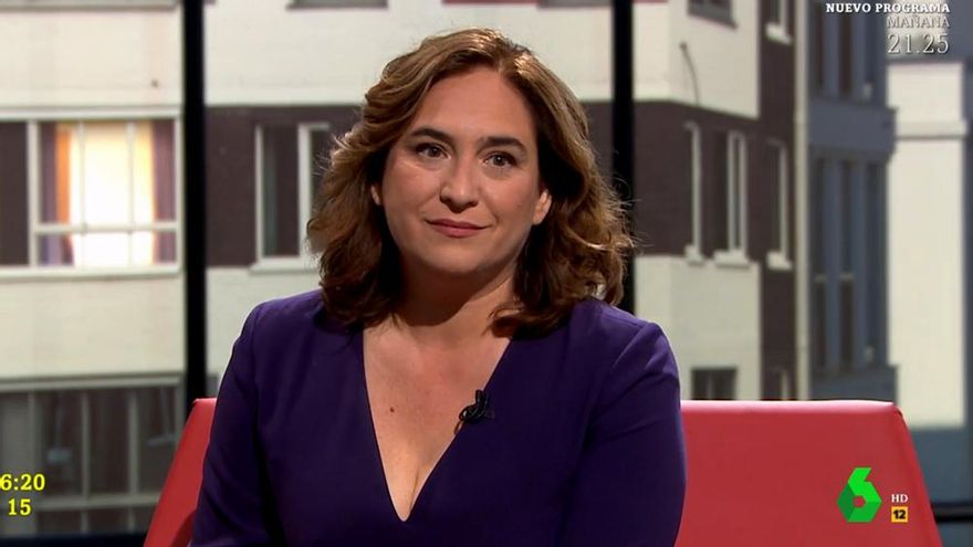 Ada Colau se negó a opinar en laSexta sobre la coleta de Pablo Iglesias: "Las mujeres estamos hasta las narices"