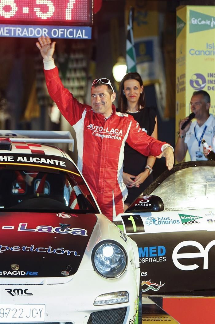 El piloto gallego Miguel Fuster. EFE/Quique Curbelo