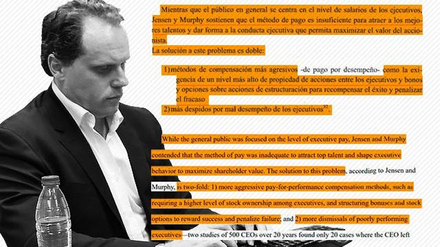 Lacalle también copió en su tesis a dos juristas de Chicago sin citarlos