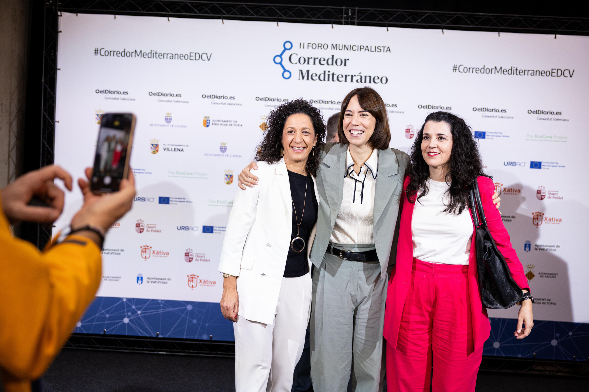 La ministra de Ciencia, Innovación y Universidades, Diana Morant, en el II Foro Municipalista Corredor Mediterráneo.