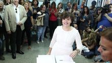 Santamaría espera que los afiliados voten pensando en la responsabilidad que tienen ante las próximas elecciones