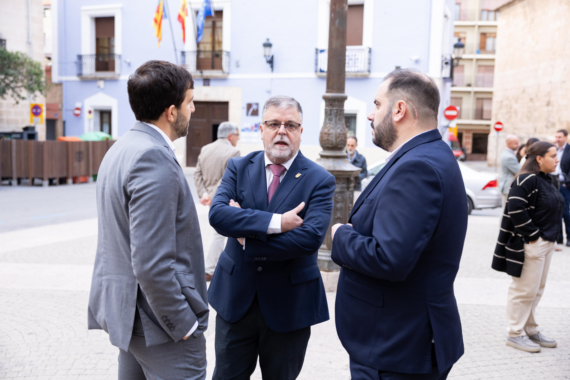El alcade de Villena, Fulgencio Cerdán, dialoga con el director de elDiario.es en la Comunitat Valenciana.