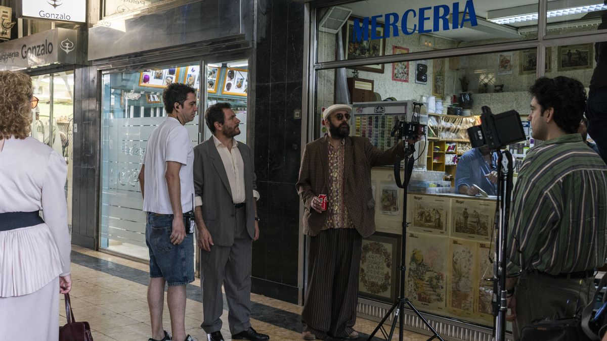 Rodaje de la película 'El futuro testamento' en Logroño