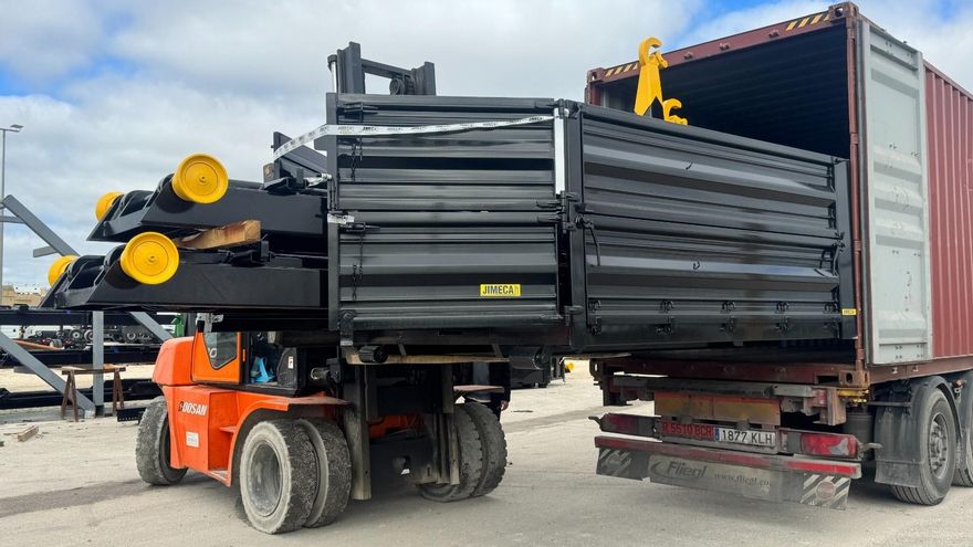 Pedido de equipos multibasculantes de la empresa sevillana Jimeca.
