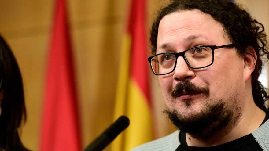 El diputado de Unidas Podemos en la Asamblea de Madrid, Jacinto Morano. EFE/Víctor Lerena/Archivo