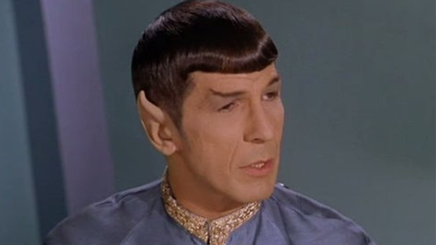 Spock (Leonard Nimoy), en un capítulo de 'Star Trek'