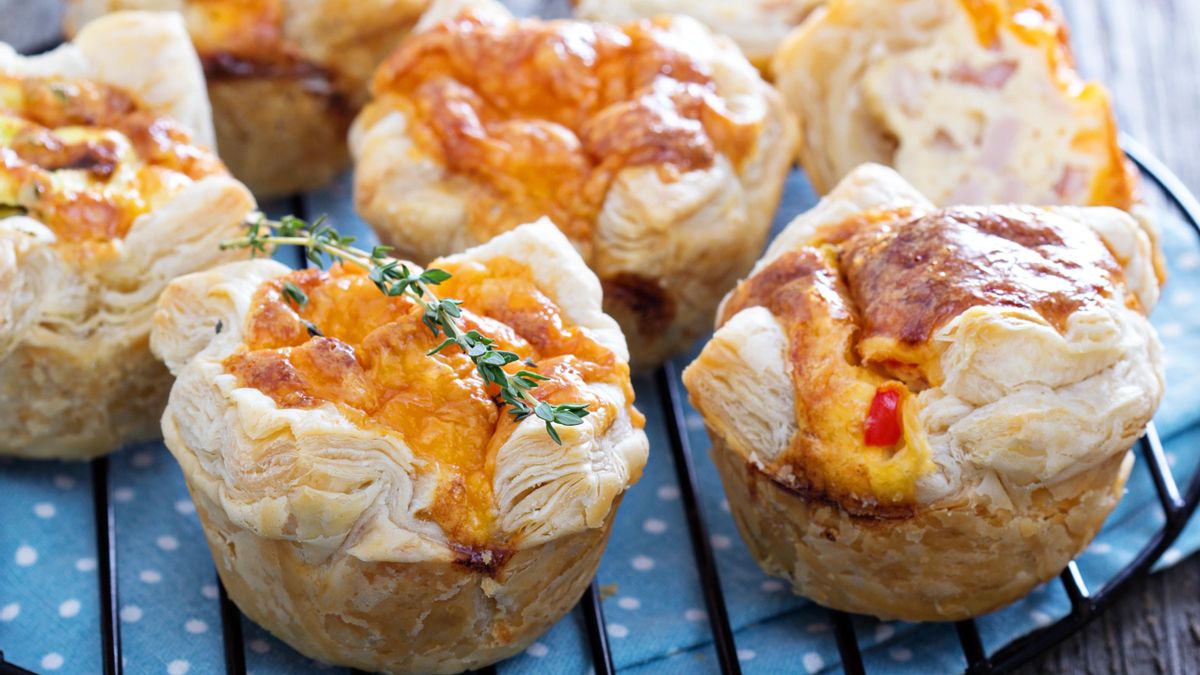 Los muffins también se pueden disfrutar en su versión salada