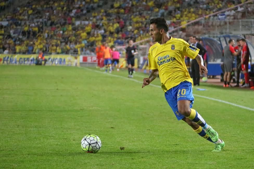 Partido entre la UD Las Palmas y el Sevilla. (ALEJANDRO RAMOS)