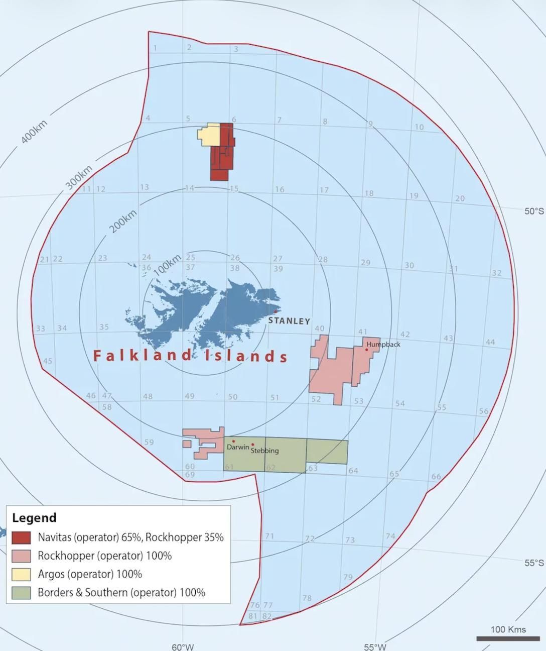 El mapa de la plataforma Sea Lion según la mirada de las empresas.