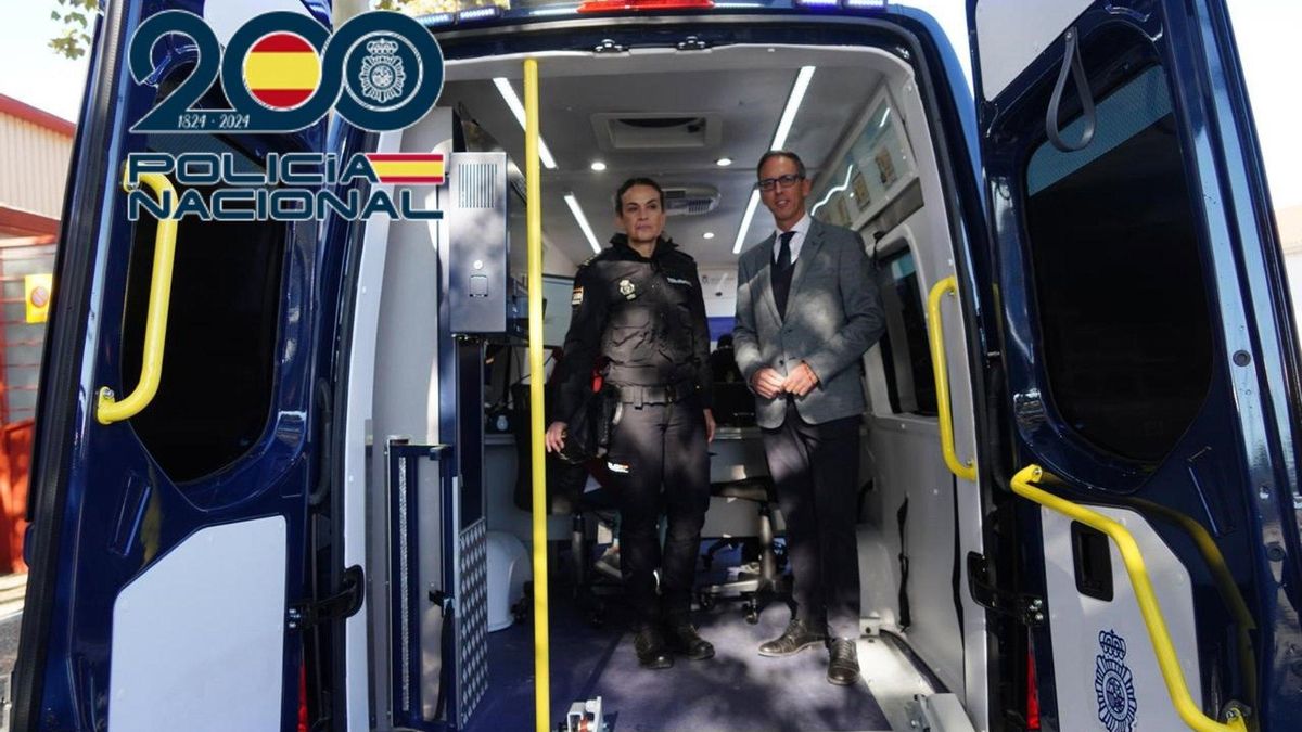 La Policía Nacional presenta en la localidad de Pozoblanco la nueva Unidad Vidoc