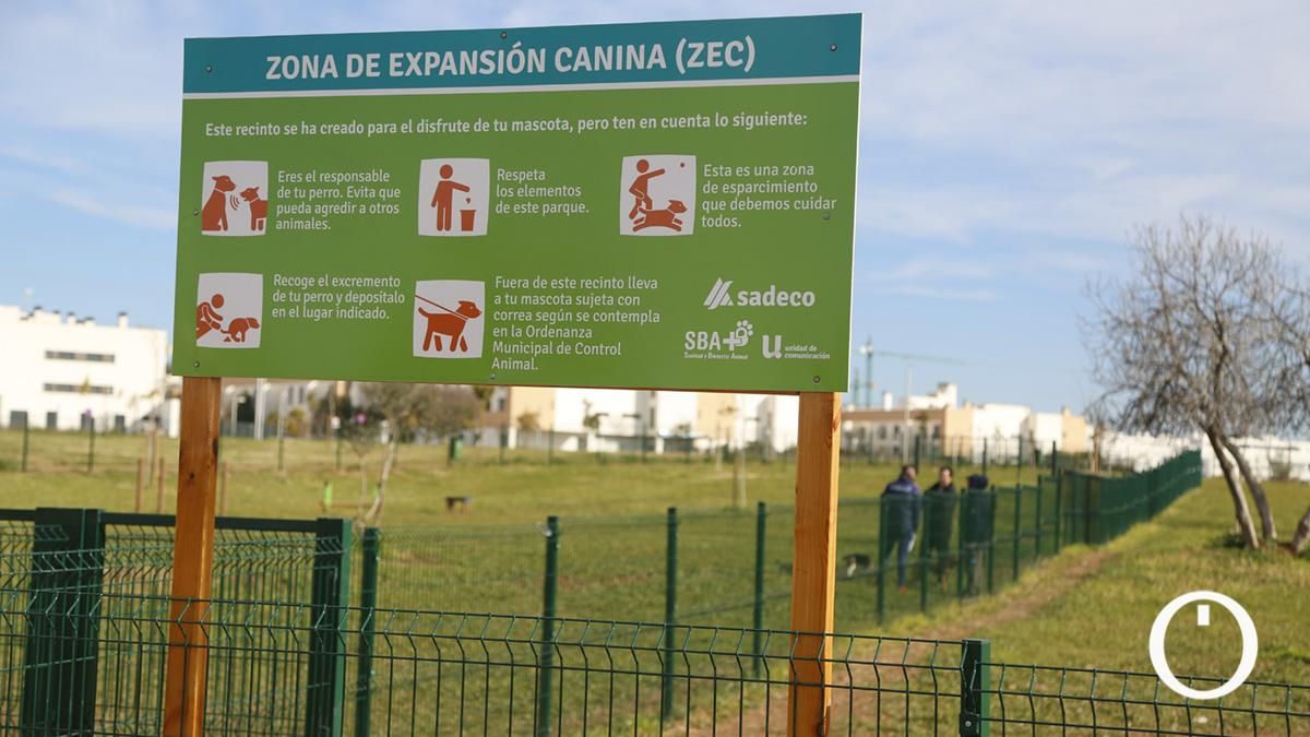 Parque canino en el Parque del Flamenco