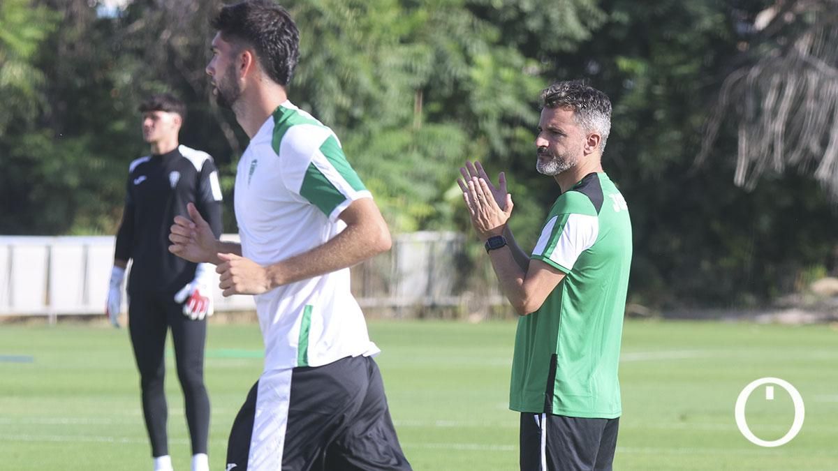 Primer entrenamiento de pretemporada pasada del Córdoba CF