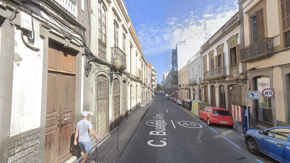Calle Buenos Aires de Las Palmas de Gran Canaria, lugar en el que ocurrieron los hechos.