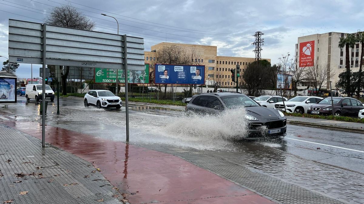 Temporal Kristin a su paso por Córoba