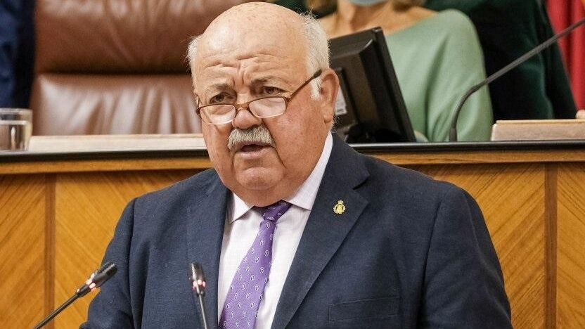El consejero de Salud y Familias, Jesús Aguirre, en una imagen de archivo.