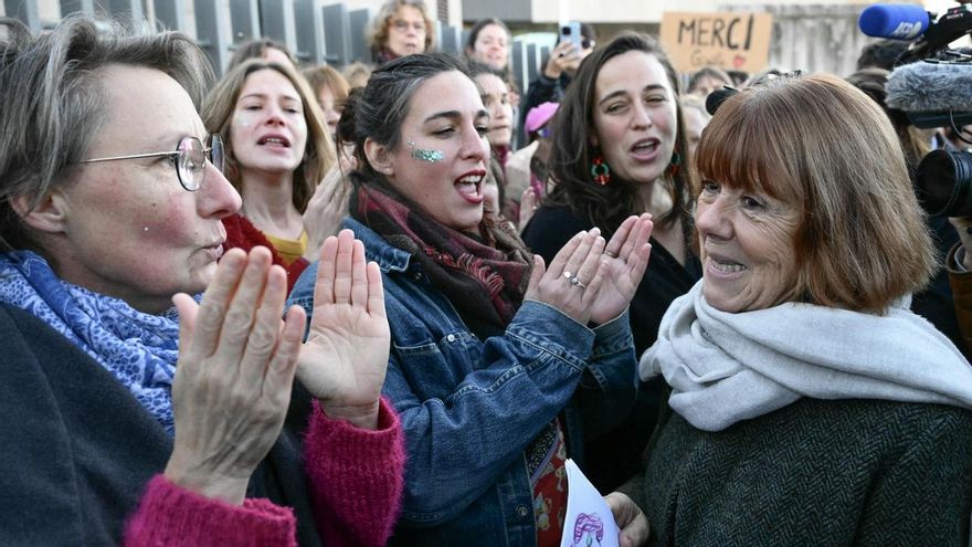 Gisèle Pelicot no fue sola al juicio