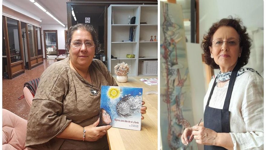 Mercedes G. Rojo escribe, Carmen Gómez Ordás ilustra y los lectores pintan un poemario que viaja por el tiempo