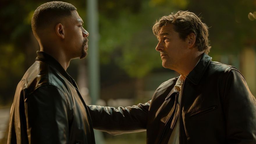 John Stewart y Hal Jordan en 'Linternas'