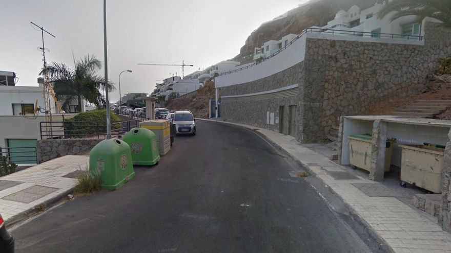 Calle Gavilán, en Puerto Rico de Gran Canaria