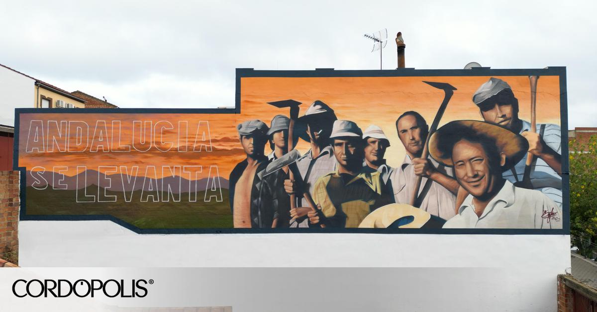 Foto de Mural Andalucia se levanta en Nueva Carteya, Córdoba