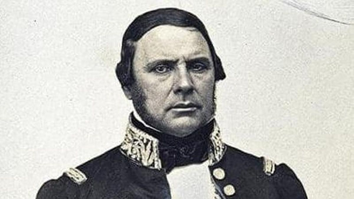 Daguerrotipo de Justo José de Urquiza (recorte)