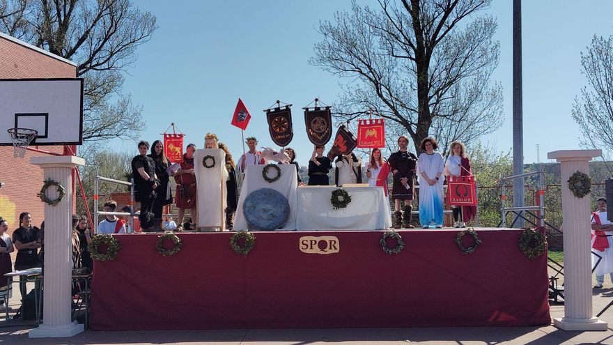 Así fueron los III Juegos Astur-Romanos del IES Lancia