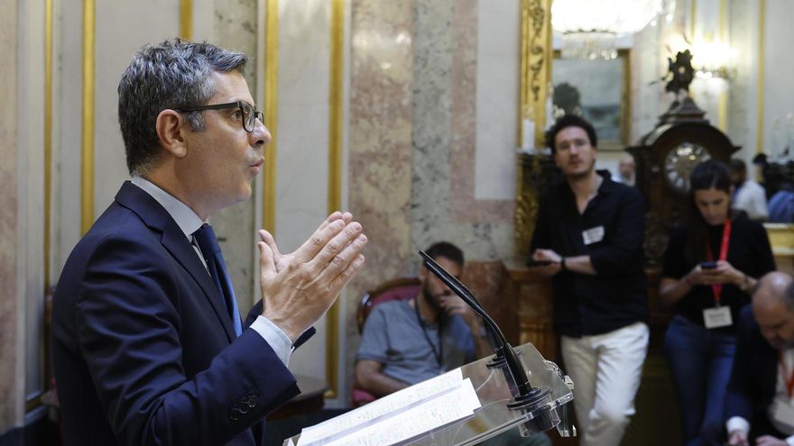 Rueda de prensa de Félix Bolaños