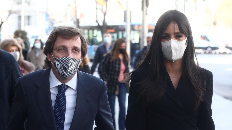 El alcalde de Madrid, José Luis Martínez-Almeida, y la vicealcaldesa en una fotografía reciente.