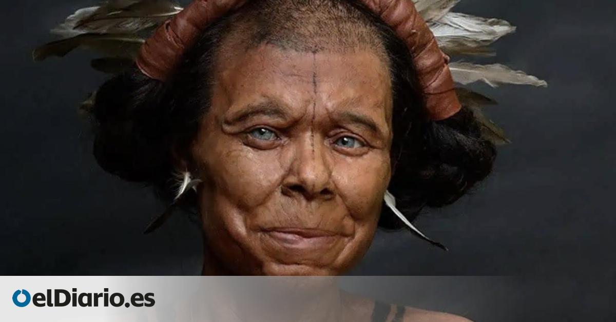 La reconstrucción facial de la mujer de Margaux revela una piel inesperadamente clara para su época
