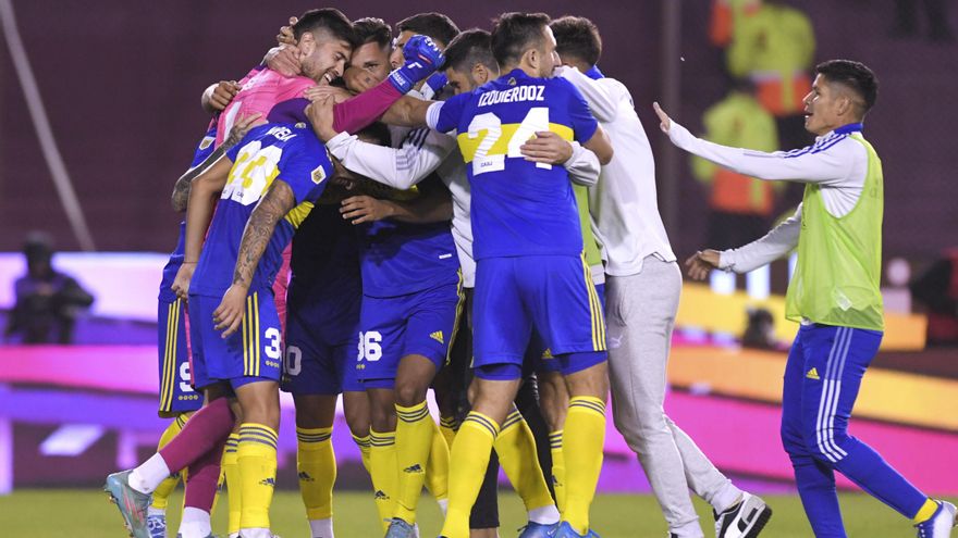 Boca le ganó a Racing en los penales y es finalista de la Copa de la LPF