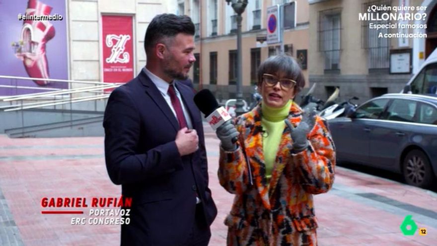 Gabriel Rufián sorprende en 'El Intermedio' al desvelar su gran manía: "Lo dice con la mirada perdida, tengo miedo"