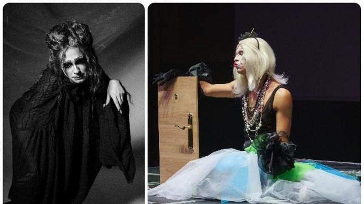 ‘Teúrgia por Jaberas’ (izquierda) y ‘Dusted’