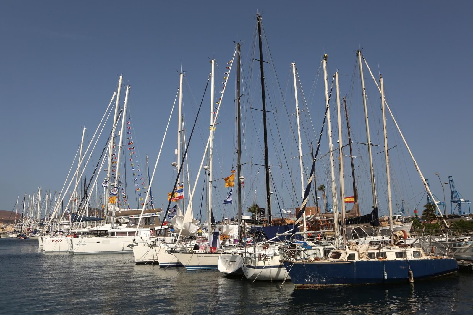 Inauguración de la regata ARC en Las Palmas de Gran Canaria. (Alejandro Ramos).