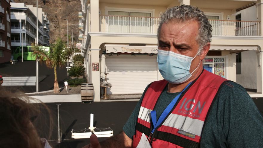 El geólogo Stavros Meletlidis