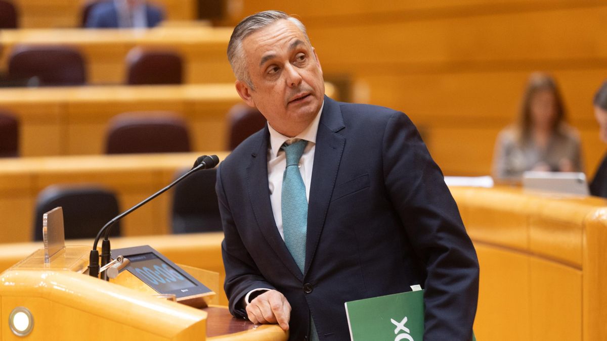 Ángel Pelayo Gordillo, de Vox, regresa al Senado por designación autonómica con el apoyo del PP de Guardiola