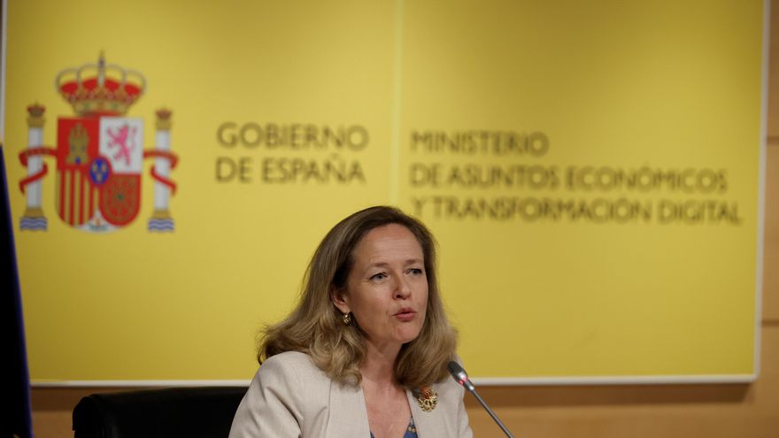 La vicepresidenta de Asuntos Económicos, Nadia Calviño, en una fotografía de archivo. EFE/Emilio Naranjo