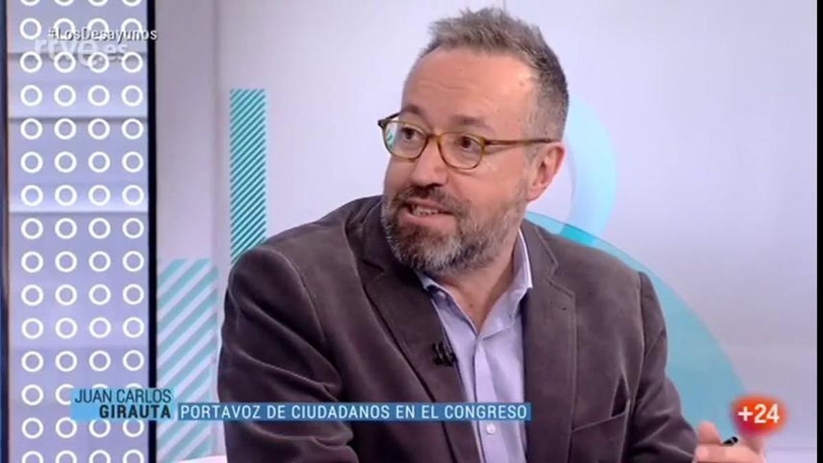 Girauta defiende los fichajes de Ciudadanos porque se debe "primar el talento por encima de la antigüedad"