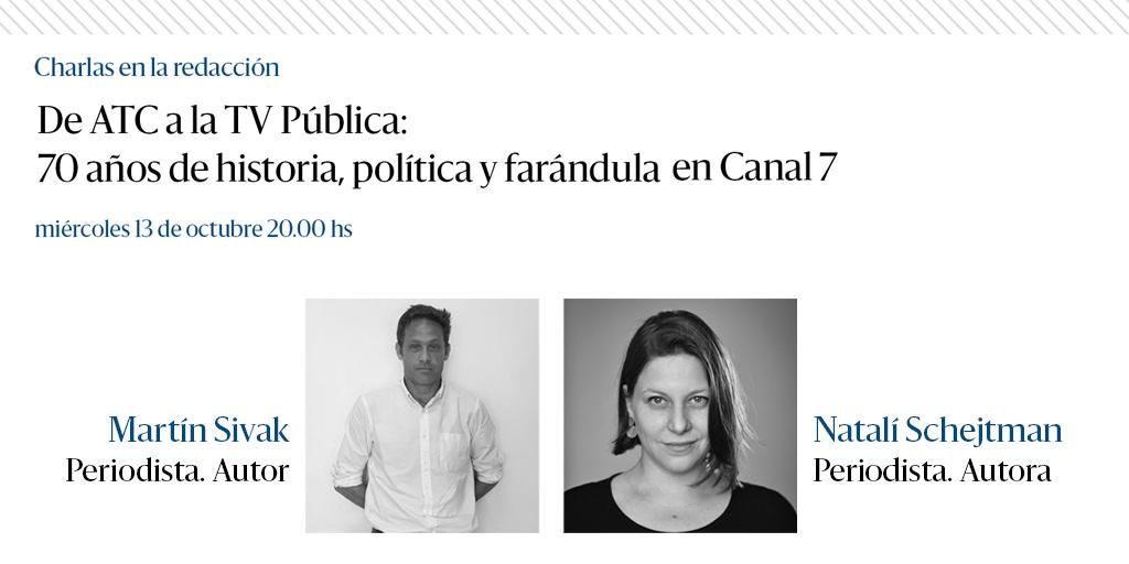 Charla en la Redacción: de ATC a la TV Pública