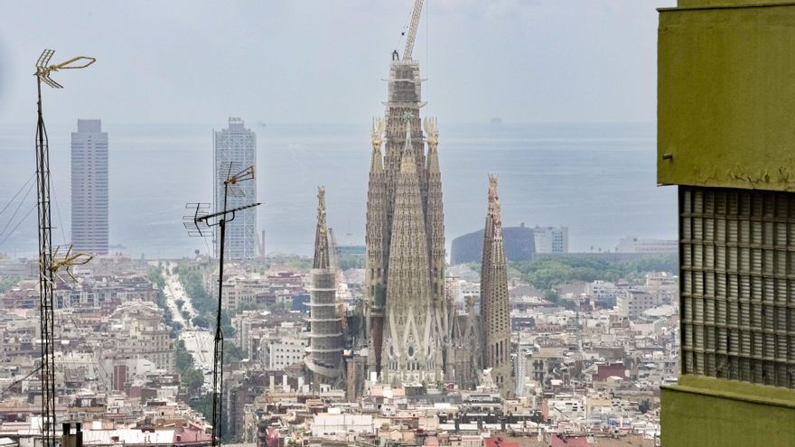 La Sagrada Familia supera a Ulm (Alemania) y se convierte en la iglesia más alta del mundo