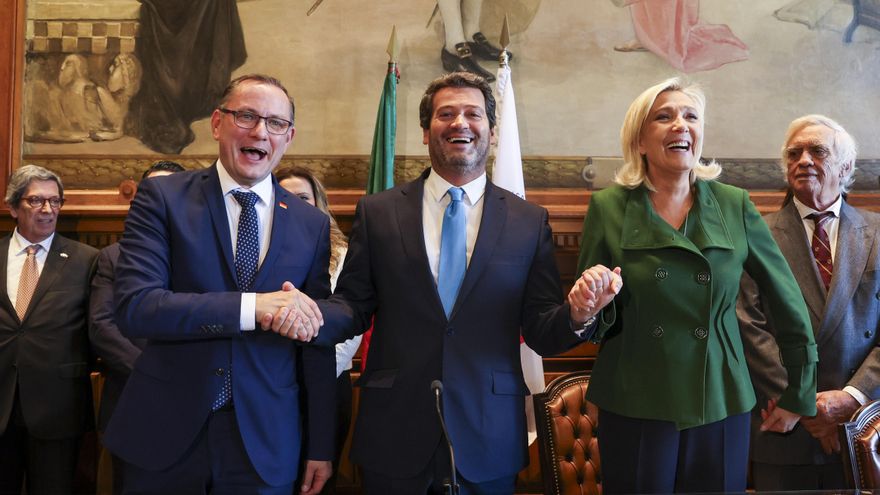 La ultraderecha lusa arropada por Le Pen y otros socios europeos ante las próximas elecciones