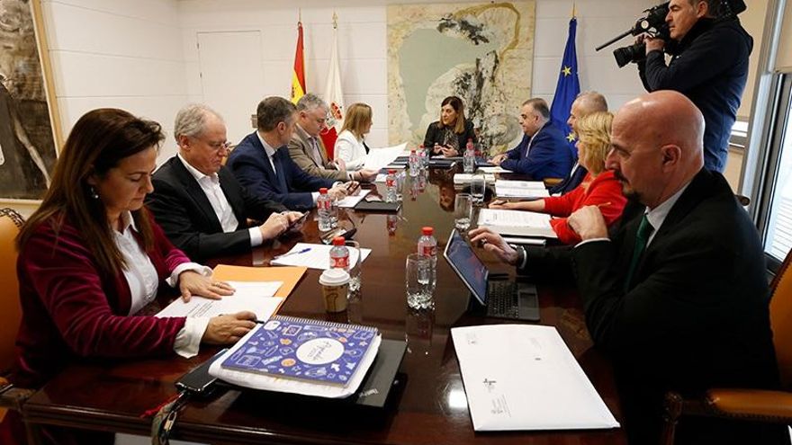 Reunión del Consejo de Gobierno de Cantabria.