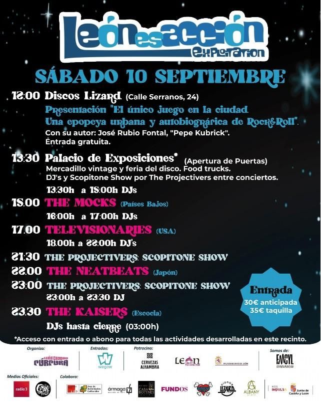 Programa 'León es acción' para el sábado