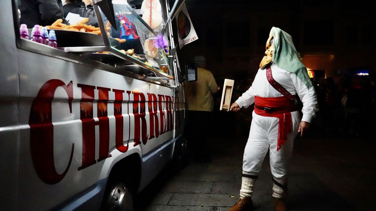 Desfile de Antruejos en León capital. 