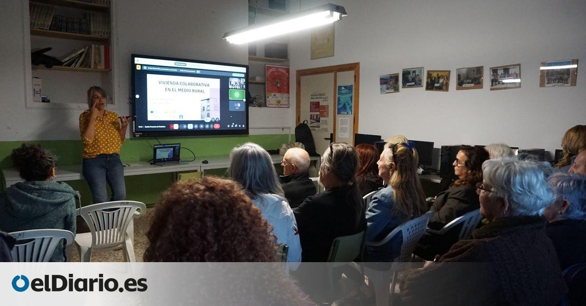 'Coliving rural senior' en Fuentes de Rubielos (Teruel): “Nos preparamos para una vejez con calidad de vida en nuestro pueblo”