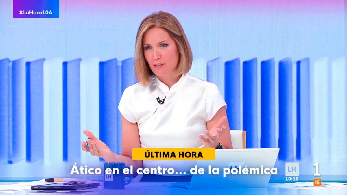Silvia Intxaurrondo vuelve a 'La hora de La 1' con un recado a Ayuso y al PP por el ático: “Que no se burlen de nosotros”