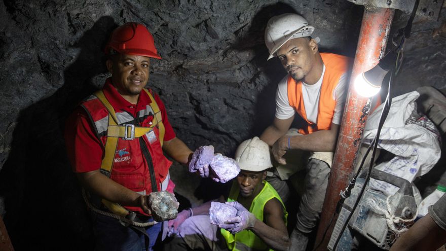 La única mina de larimar del mundo, en República Dominicana, busca mejorar su seguridad