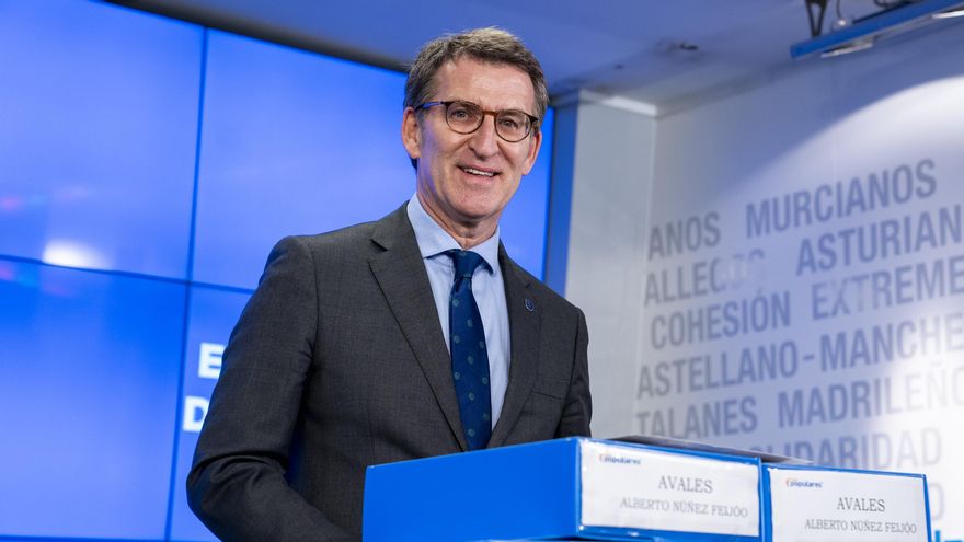 El presidente de la Xunta de Galicia, Alberto Núñez Feijóo