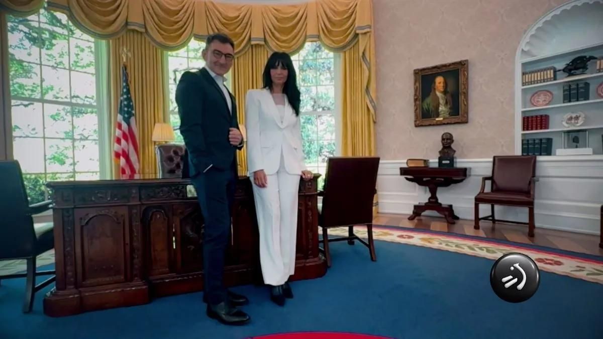 África Baeta y Xabier Usabiaga en Estados Unidos, en la cobertura especial de las elecciones presidenciales