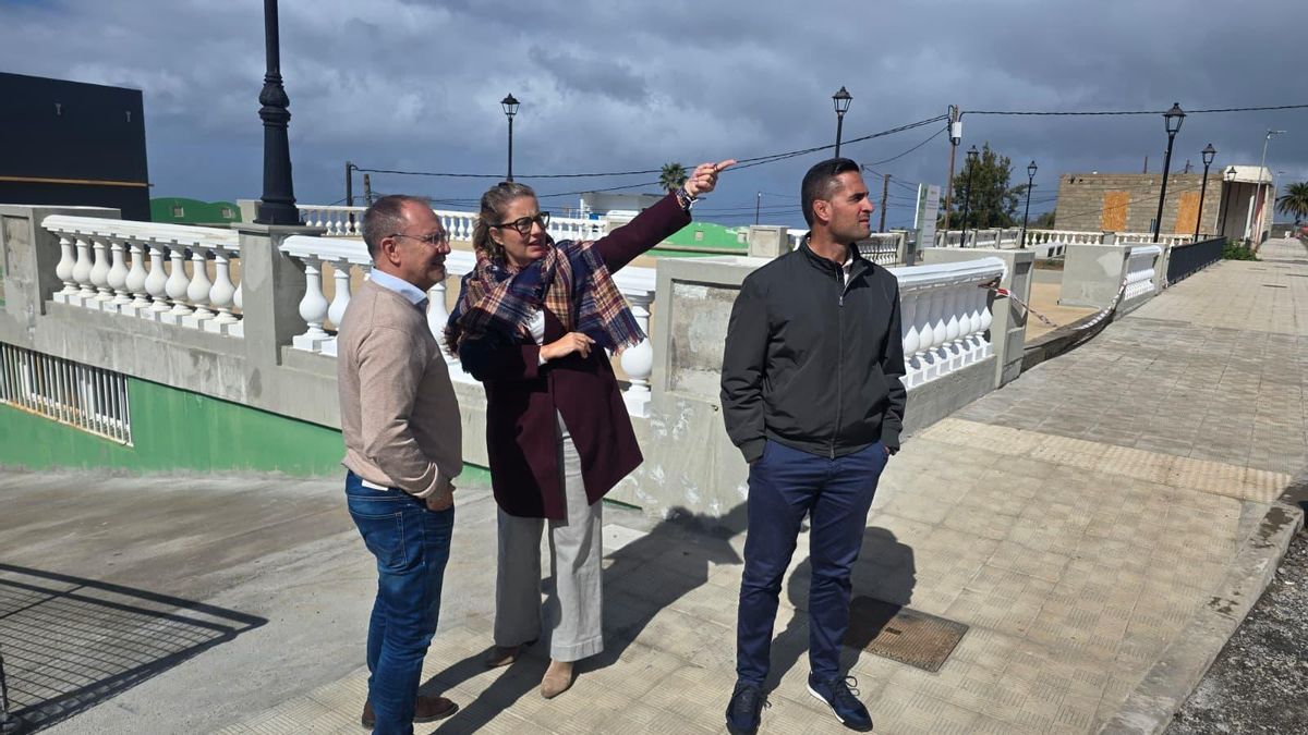 El Cabildo remodela y acondiciona la plaza y los jardines de Arecida en Tijarafe con el  Plan Insular de Desarrollo